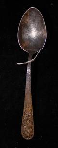An American Arts  Crafts Stuffing Spoon
