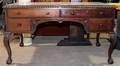 A Chippendale Style Mahogany Partners Desk