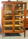 A Mahogany China Cabinet