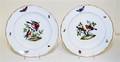 A Pair of Meissen Ornithological Plates
