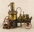 Schoenner tin live steam fire pumper