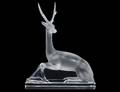 LALIQUE CRYSTAL STAG