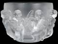 LALIQUE CRYSTAL LUXEMBOURG CHERUB BOWL