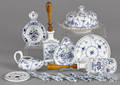 Blue and white ceramics