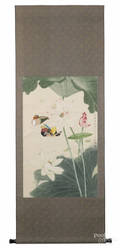Chinese watercolor scroll