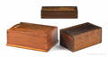 Three Pennsylvania slide lid boxes