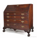New York Chippendale cherry slant front desk ca 1775