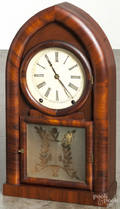 William Johnson rosewood beehive shelf clock