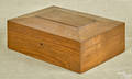 Walnut dresser box