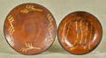 Pennsylvania redware pie plate