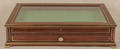 French ormolu mounted mahogany table top display case