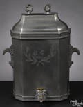 Swiss pewter lavabo 19th c