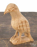 Carved balsa wood eaglet