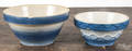 Three stoneware bowls
