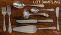 Partial Stieff sterling silver flatware service