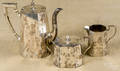 Redlich threepiece sterling silver tea service