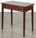Regency mahogany work table