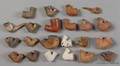 Group of earthenware pipes
