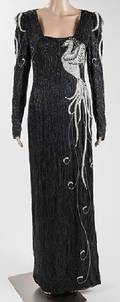 Connie Sellecca ScreenWorn Evening Dress