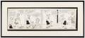 Original Daily Newspaper Comic Strip Art for Blondie