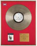 Fleetwood Mac Rumours BPI Gold Album Award