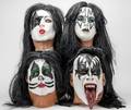 Kiss Set of Four Halloween Masks