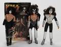 Kiss Set of Four Mego Doll Aucoin Action Figures