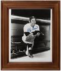 Yogi Berra Signed Portrait Photograph