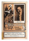 BRUSH EDWIN Two Edwin Brush Window Cards