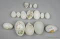 Collection of milk and opaque eggs