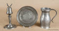 Open baluster pewter measure