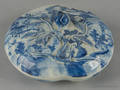 Chinese blue and white porcelain covered fruit dish 19th c