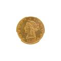 1854 1000 liberty head gold coin