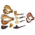 Grouping of meerschaum pipes