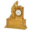 Louis philippe gilt bronze mantel clock