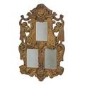 Italian renaissance style walnut mirror