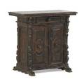 Italian renaissance walnut cabinet