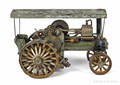 Tin and iron live steam tractor