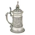 German silver tankard