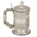 Russian silver tankard