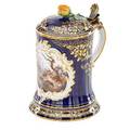 Meissen porcelain stein
