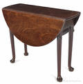George II mahogany dropleaf table ca 1760