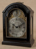 Georgian ebonized bracket clock ca 1800