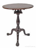 Chippendale mahogany candlestand ca 1770