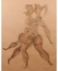 CHAIM GROSS AMERICAN 19041991 Dancing