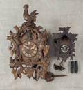 Two German cuckoo clocks