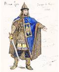 NIKOLAI ALEXANDROVICH BENOIS RUSSIAN 19011988 Costume Design for Prince Igor