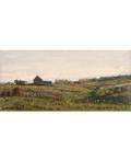 IOSIF EVSTAFEVICH KRACHKOVSKY RUSSIAN 18541914 Summer Meadows by the Village