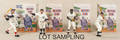 Complete set of eighteen Hartland baseball player plastic figures