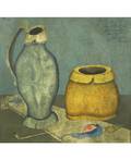 MIKHAIL CHEMIAKIN RUSSIAN b 1943 From a Series of Saint Petersburg Still Life Remembrances
